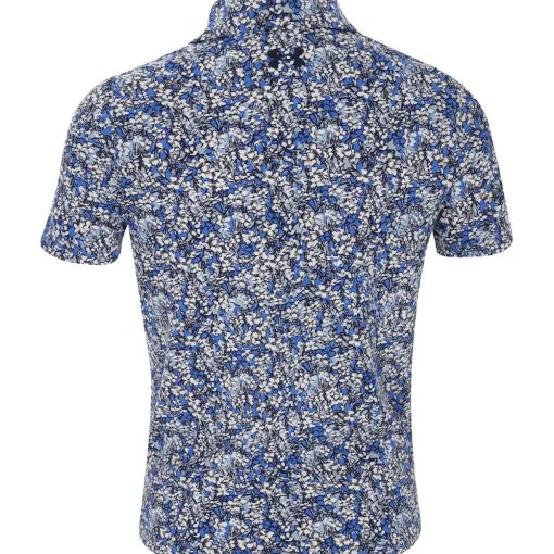 Under Armour UA Youth Drive Print Shirt Polo Short Sleeve Golf Apparel