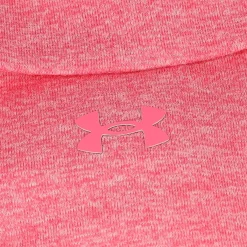Under Armour UA Youth Girls Aura Heather Shirt Polo Short Sleeve Golf Apparel
