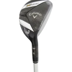 Used Callaway X Hot Black Left Handed Hybrid Golf Clubs