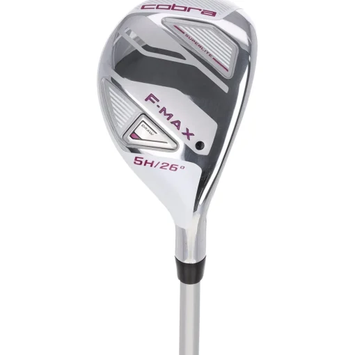 Used Cobra F-Max SuperLite White/Purple Fairway Wood Golf Clubs