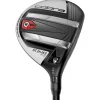 Used Cobra King F9 SpeedBack Black Grey Left Handed Fairway Wood Golf Clubs