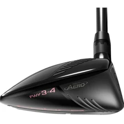 Used Cobra King F9 SpeedBack Black Pink Fairway Wood Golf Clubs