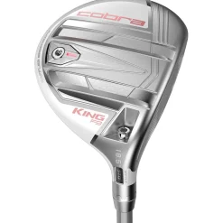 Used Cobra King F9 SpeedBack White Pink Fairway Wood Golf Clubs