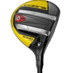 Used Cobra King F9 SpeedBack Black Yellow Fairway Wood Golf Clubs