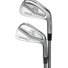 Used Cobra King Forged CB/MB Combo 2018 White Iron Set Golf Clubs