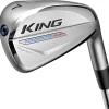 Used Cobra King Forged TEC One Length 2020 Left Handed Iron Set Golf Clubs