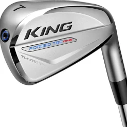 Used Cobra King Forged TEC One Length 2020 Left Handed Iron Set Golf Clubs