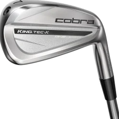 Used Cobra King TEC X One Length '24 Left Handed Iron Set Golf Clubs