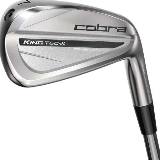 Used Cobra King TEC X One Length '24 Left Handed Iron Set Golf Clubs