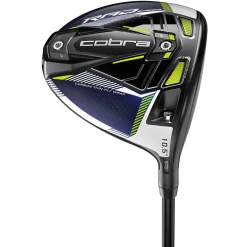 Used Cobra RADSpeed Gloss Turbulence Gray/Turbo Yellow Left Handed Driver Golf Clubs