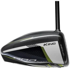Used Cobra RADSpeed Gloss Turbulence Gray/Turbo Yellow Left Handed Driver Golf Clubs