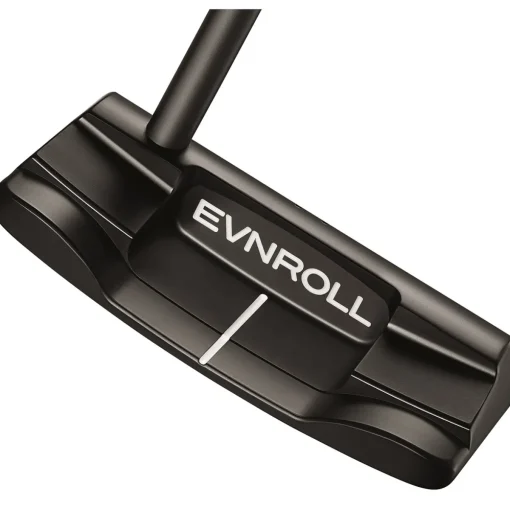 Used Evnroll ER2 Black MidBlade Gravity Grip Putter Golf Clubs
