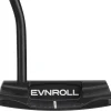 Used Evnroll ER2 MidBlade Black TourTac Putter Golf Clubs