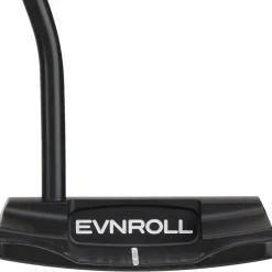 Used Evnroll ER2 MidBlade Black TourTac Putter Golf Clubs