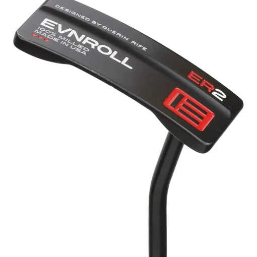 Used Evnroll ER2 MidBlade Black TourTac Putter Golf Clubs