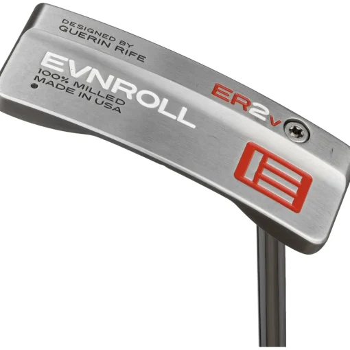 Used Evnroll ER2v Inline Slant MidBlade Black Pistol Putter Golf Clubs