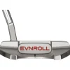 Used Evnroll ER5v Inline Slant Hatchback Mallet Black Pistol Putter Golf Clubs