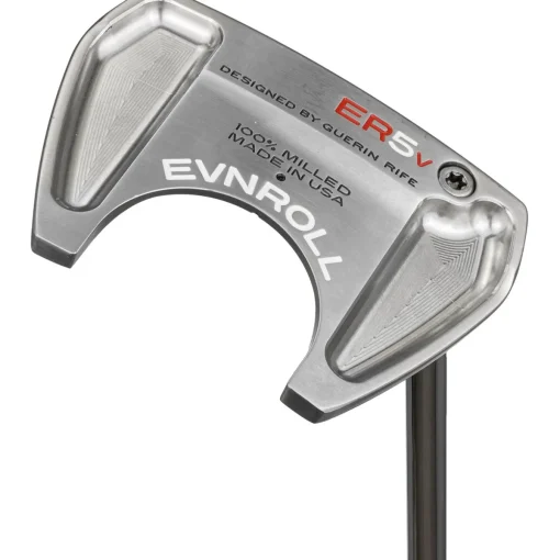 Used Evnroll ER5v Inline Slant Hatchback Mallet Black Pistol Putter Golf Clubs