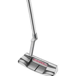 Used Evnroll ER2v3 Long Plumber MidBlade Red Gravity Putter Golf Clubs