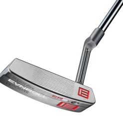 Used Evnroll ER2v3 Long Plumber MidBlade Red Gravity Putter Golf Clubs