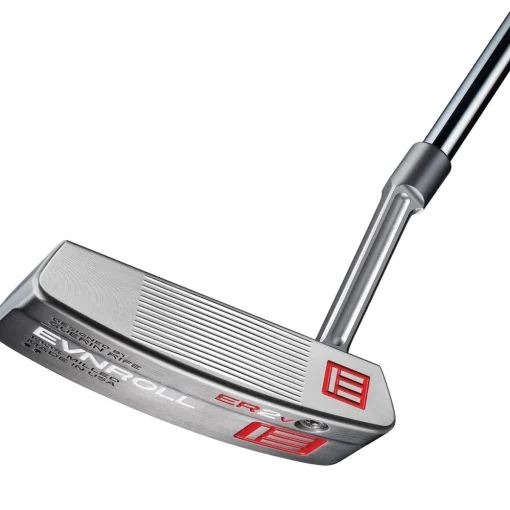 Used Evnroll ER2v4 Long Slant MidBlade White TourTac Putter Golf Clubs