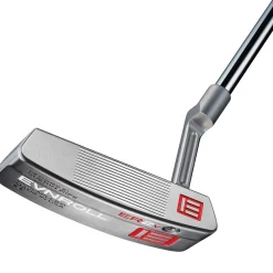 Used Evnroll ER2v2 Short Plumber MidBlade Red Gravity Putter Golf Clubs