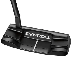Used Evnroll ER2v1 Short Slant MidBlade Black TourTac Putter Golf Clubs