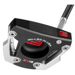 Used Evnroll EV12 Black Inline Short Slant Putter Golf Clubs