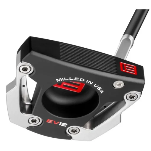Used Evnroll EV12 Black Inline Short Slant Putter Golf Clubs