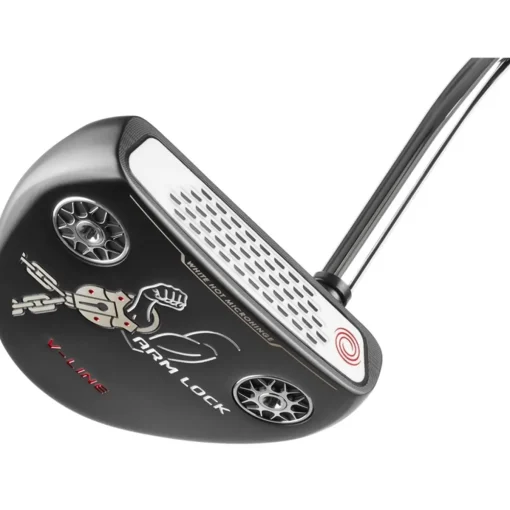 Used Odyssey Arm Lock V-Line Putter Golf Clubs