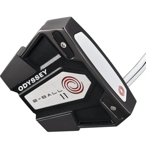 Used Odyssey Eleven 2-Ball DB Red Stroke Lab Putter Golf Clubs