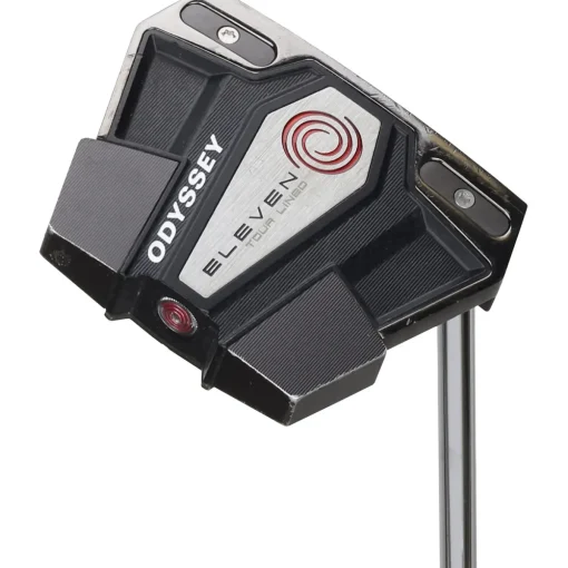 Used Odyssey Eleven Tour Lined S Red Stroke Lab PSTL Putter Golf Clubs