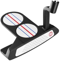 Used Odyssey Triple Track 2 Ball Blade Left Handed Putter Golf Clubs