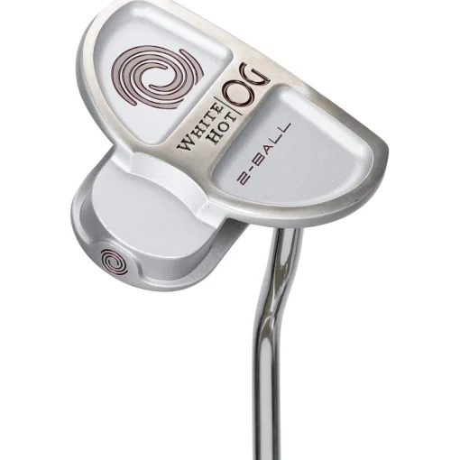 Used Odyssey White Hot OG 2 Ball Left Handed Putter Golf Clubs