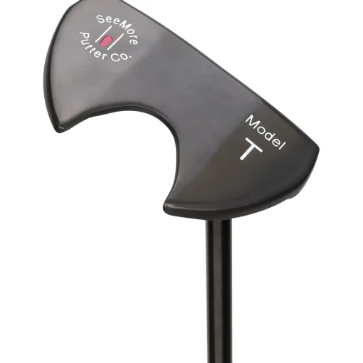 Used See More Black Model T Straight Putter Golf Clubs