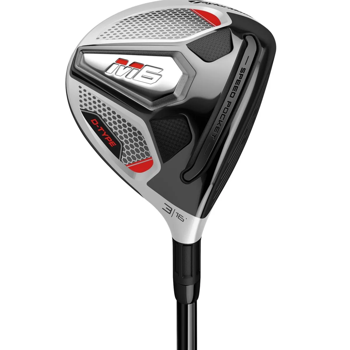 Used TaylorMade M6 D-Type Left Handed Fairway Wood Golf Clubs
