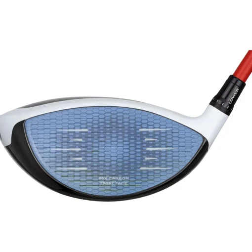 Used TaylorMade MyStealth 2 Plus White/Red w/Light Blue Face Driver Golf Clubs