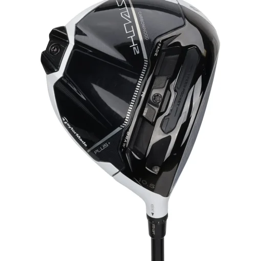 Used TaylorMade MyStealth 2 Plus White/Black w/Blue Face Driver Golf Clubs