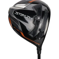 Used TaylorMade MYSTEALTH PLUS Black/Orange w/Orange Face Driver Golf Clubs