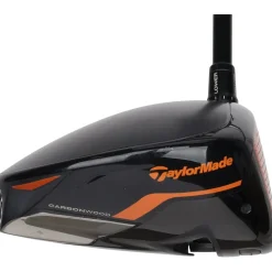 Used TaylorMade MYSTEALTH PLUS Black/Orange w/Orange Face Driver Golf Clubs