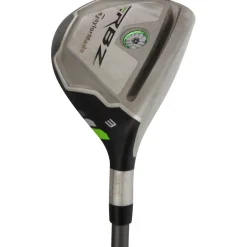 Used TaylorMade RocketBallz Black Rescue Left Handed Hybrid Golf Clubs