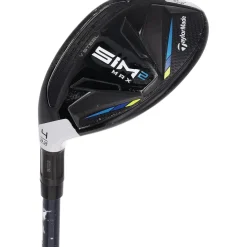 Used TaylorMade SIM 2 MAX Rescue Left Handed Hybrid Golf Clubs