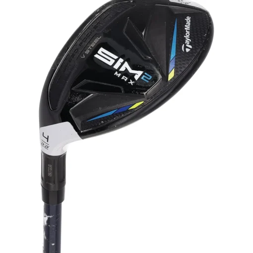 Used TaylorMade SIM 2 MAX Rescue Left Handed Hybrid Golf Clubs