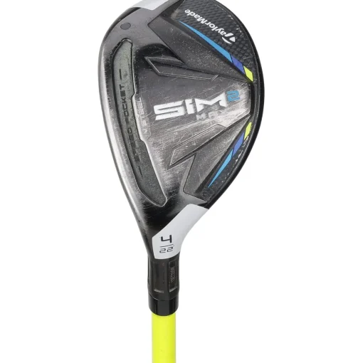 Used TaylorMade SIM 2 MAX Left Handed Hybrid Golf Clubs