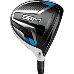 Used TaylorMade SIM MAX D Left Handed Fairway Wood Golf Clubs