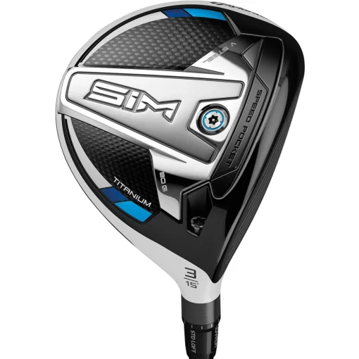 Used TaylorMade SIM Ti Left Handed Fairway Wood Golf Clubs
