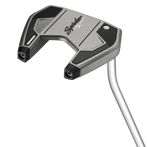 Used TaylorMade Spider SR SB Platinum/White Left Handed Putter Golf Clubs