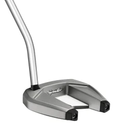 Used TaylorMade Spider SR SB Platinum/White Left Handed Putter Golf Clubs