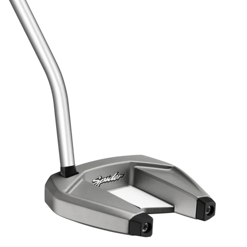 Used TaylorMade Spider SR SB Platinum/White Left Handed Putter Golf Clubs