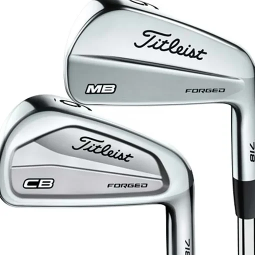Used Titleist 718 CB/MB Combo Left Handed Iron Set Golf Clubs